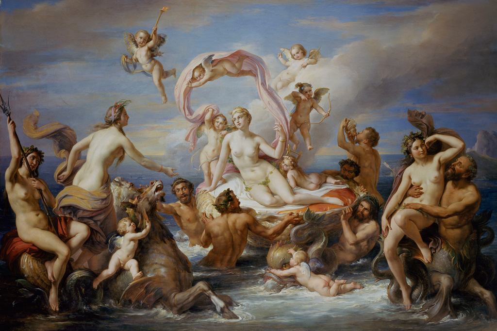 SI_Mitologia_Grega_Olimpo_Afrodite_1 <strong>Não há homens nem o mais poderoso deus que permaneçam imunes aos encantos de Afrodite.</strong>