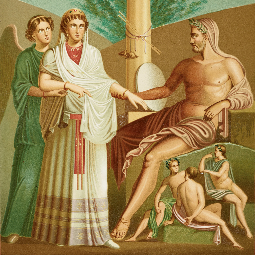 <strong>O casamento de Hera com seu irmão, Zeus, é um ato de reparação após o estupro incestuoso.</strong>