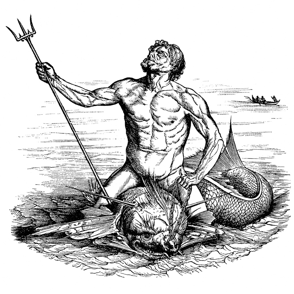 <strong>Capaz de destruir populações inteiras com enchentes e secas, Poseidon é representado com um tridente.</strong>