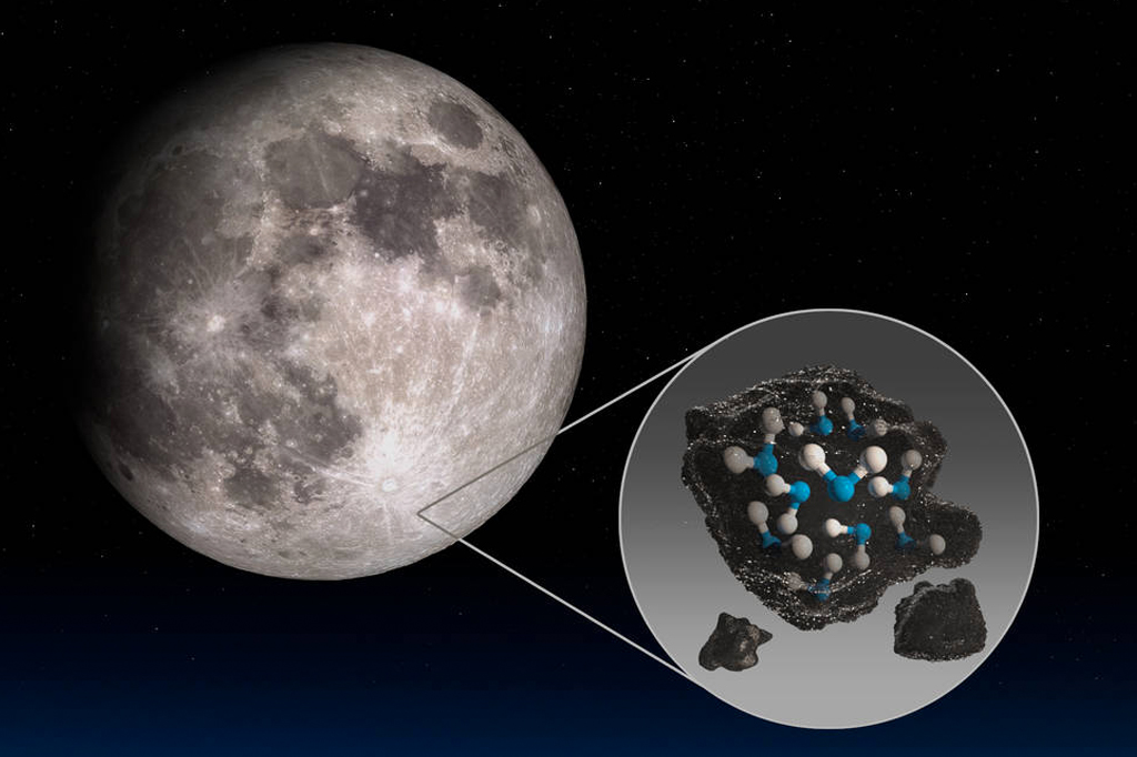 Tem água na Lua?