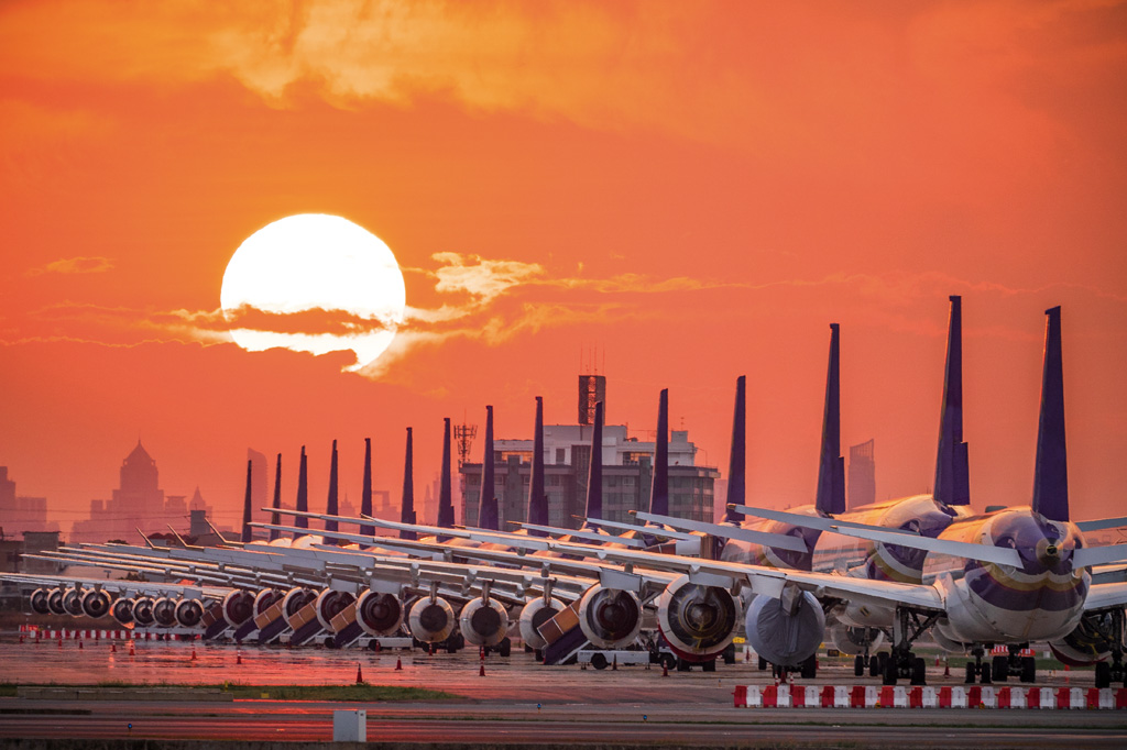 SI_Futuro_Aviacao_Cap2_1 <strong>Covid-19: Nunca na história da aviação o mundo viu tantas aeronaves em solo.</strong>