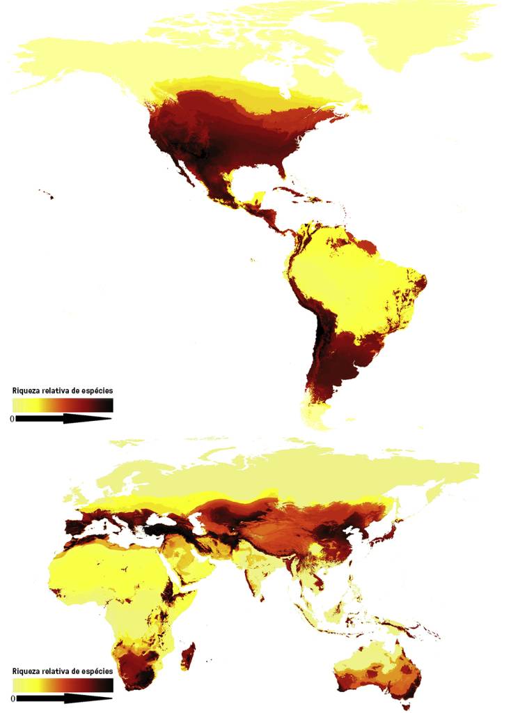 Mapa das abelhas, embargado da Science Mapa das abelhas, embargado da Science