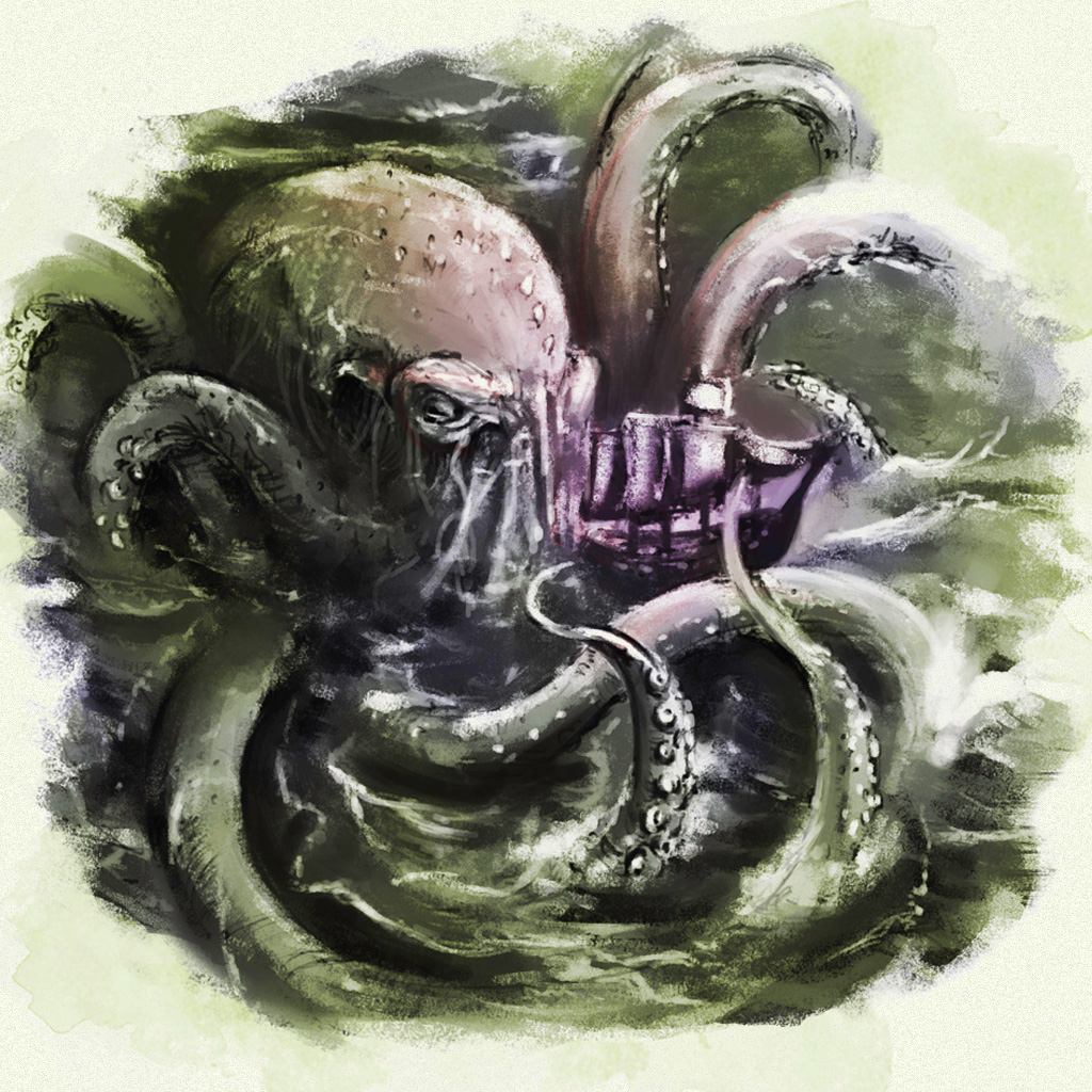 SI_Bestiario_Medieval_4 <strong>Krakens tinham o tamanho de ilhas para os vikings.</strong>