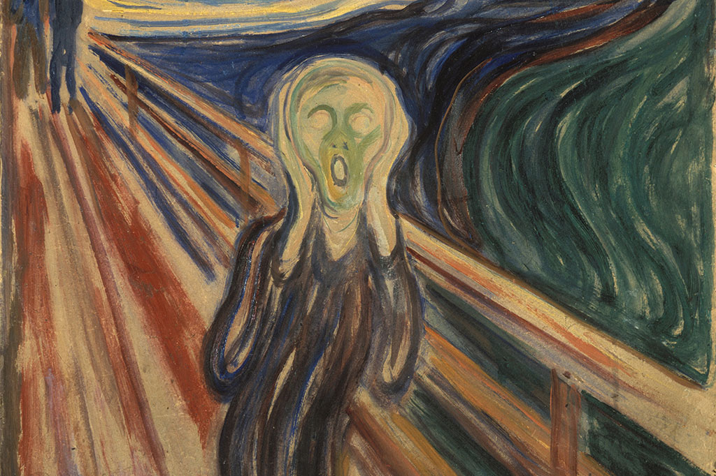 Frase rabiscada em “O Grito” foi escrita pelo próprio Munch, sugerem estudiosos