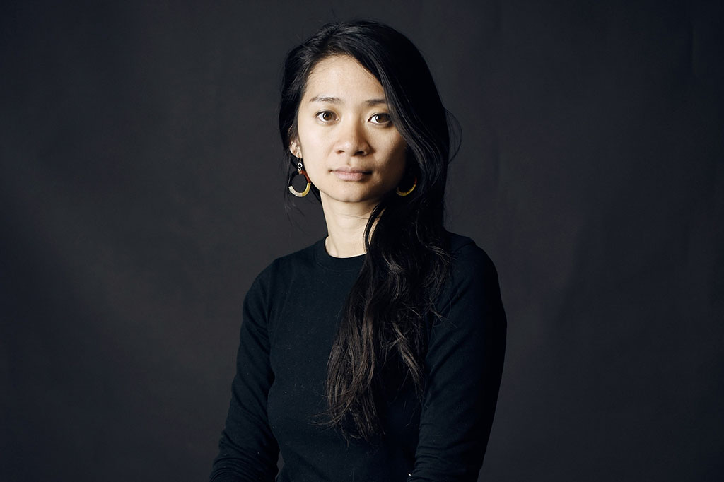 Retrato de Chloé Zhao.