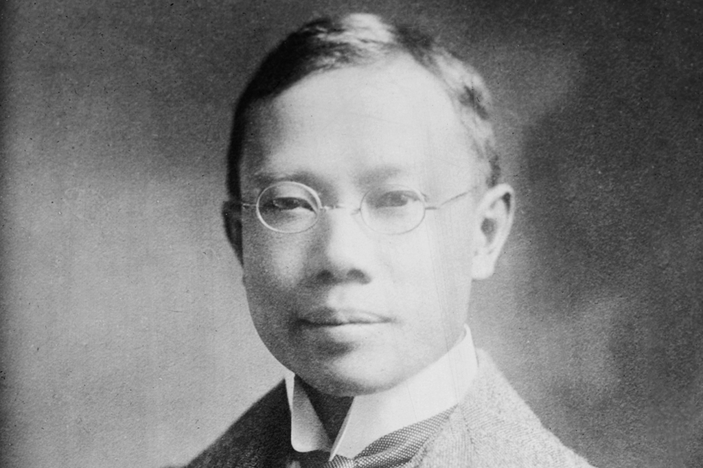 O doutor Wu Lien-teh, em uma fotografia tirada entre 1910-1915.