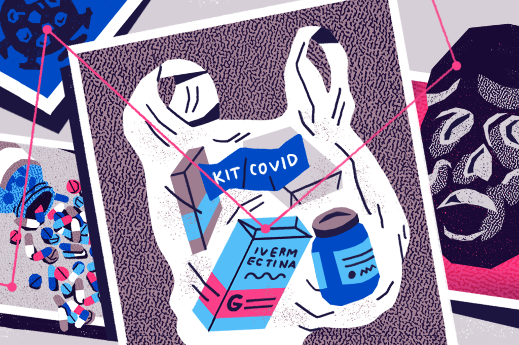 A farsa da ivermectina