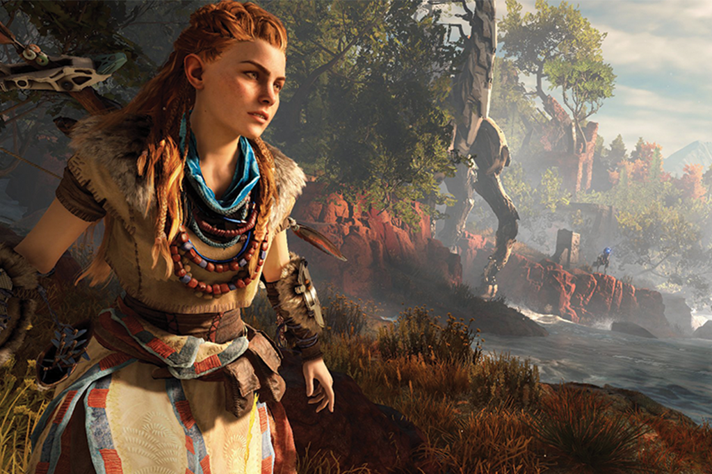 Imagem do jogo Horizon Zero Dawn.