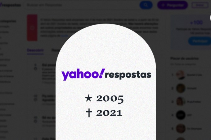 R.I.P.: o Yahoo Respostas vai acabar em 4 de maio