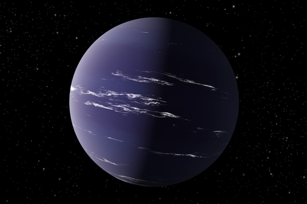 3D do planeta TOI-123.