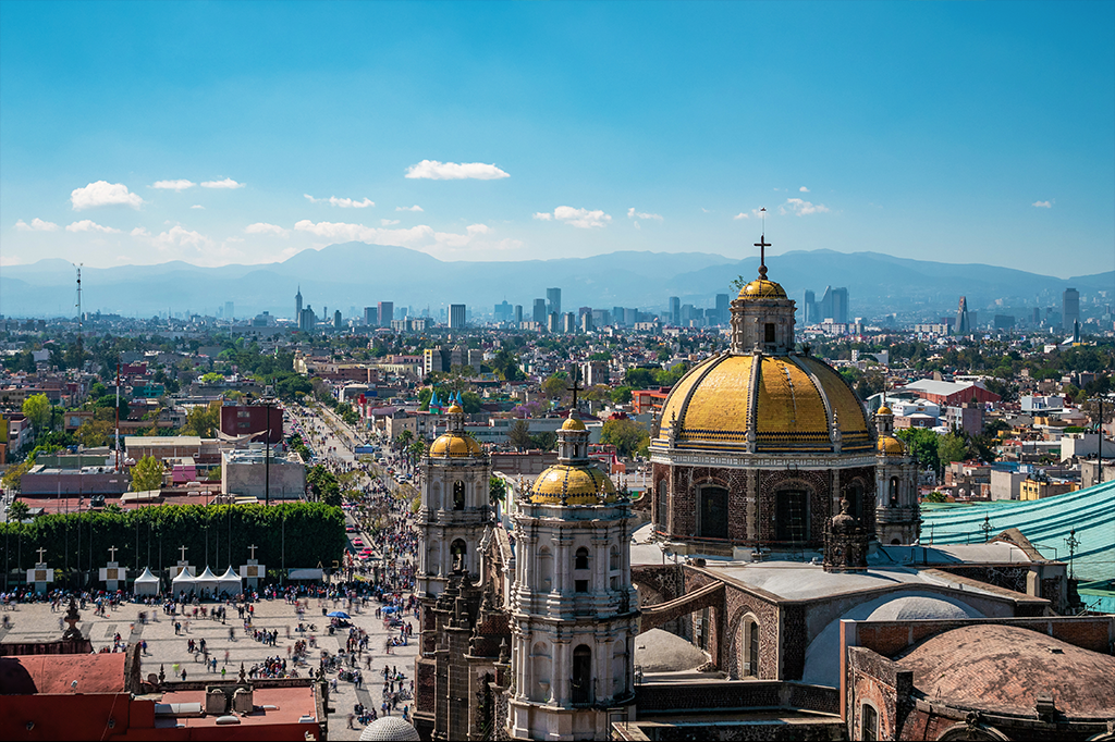 Vista da Cidade do México.