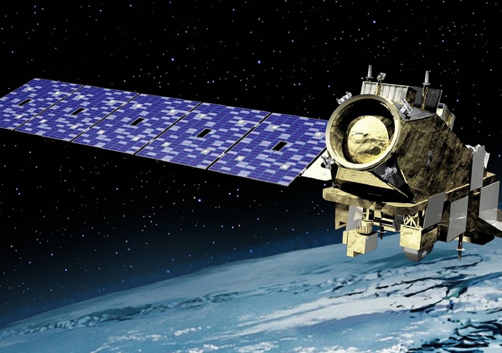 Ilustração do Joint Polar Satellite System (JPSS)