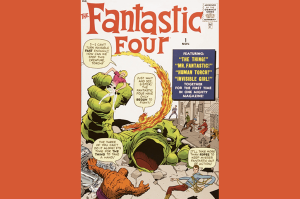 Capa da HQ The Fantastic Four 1.
