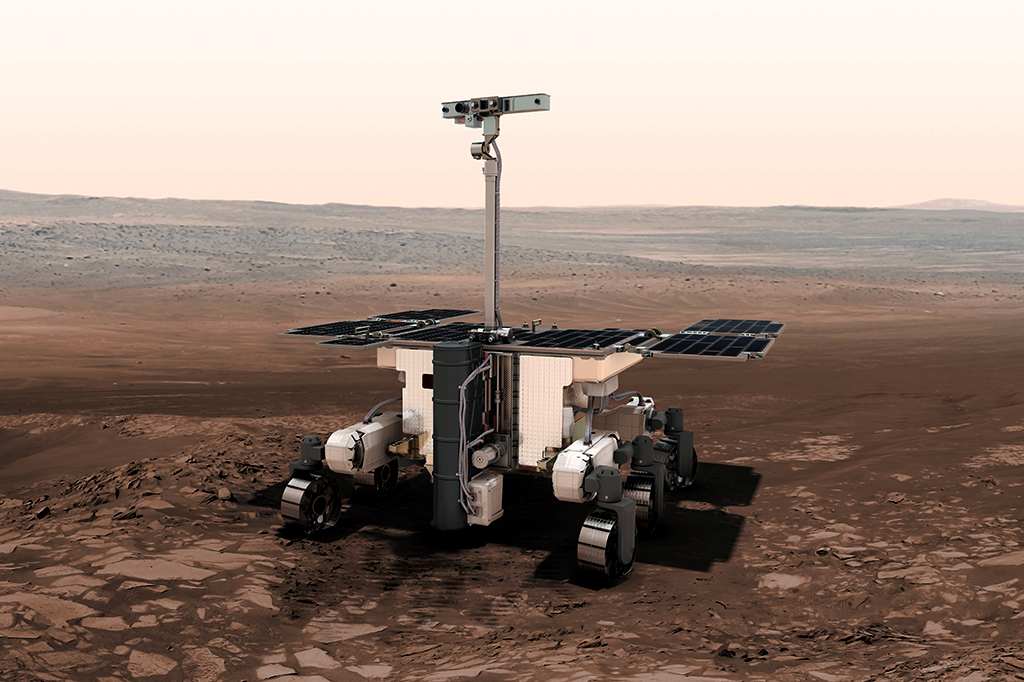 Veículo Rosalind Franklin, da missão ExoMars.
