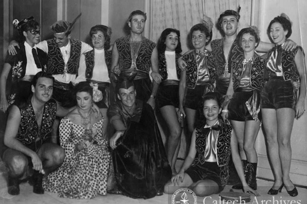 Richard Feynman no carnaval do Rio de Janeiro.