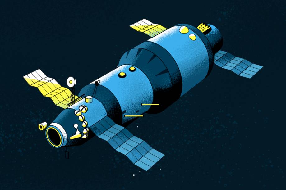 Salyut 1 (1971). Os primeiros cosmonautas que iriam ocupá-la, e foram até ela a bordo da nave Soyuz 10, não conseguiram fazer a acoplagem com a estação – e tiveram de desistir. Na missão seguinte, deu tudo certo, e três cosmonautas ficaram 23 dias na estação. Mas, na volta à Terra, a nave abriu e eles morreram. A estação foi destruída, propositalmente, em outubro do mesmo ano.