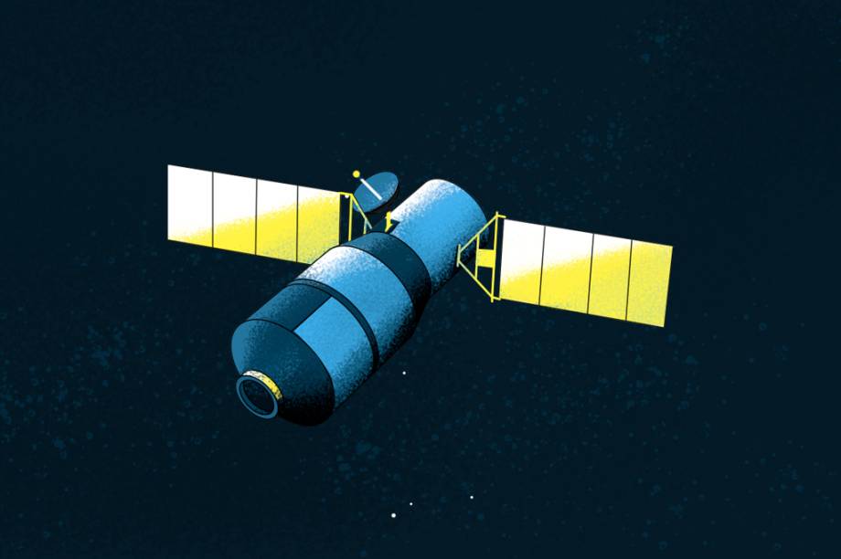 Tiangong-1 (2011). Foi o primeiro teste do programa Tiangong (“palácio no céu”), em que a China pretende construir sua estação definitiva. Era bem pequena, com apenas 10 metros de comprimento, e principalmente leve (8,5 toneladas). Comportava três astronautas – mas um deles tinha que dormir na nave Shenzhou, acoplada à estação. Ficou em órbita até 2018.