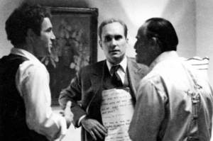 Bastidores da filmagem de O Poderoso Chefão.