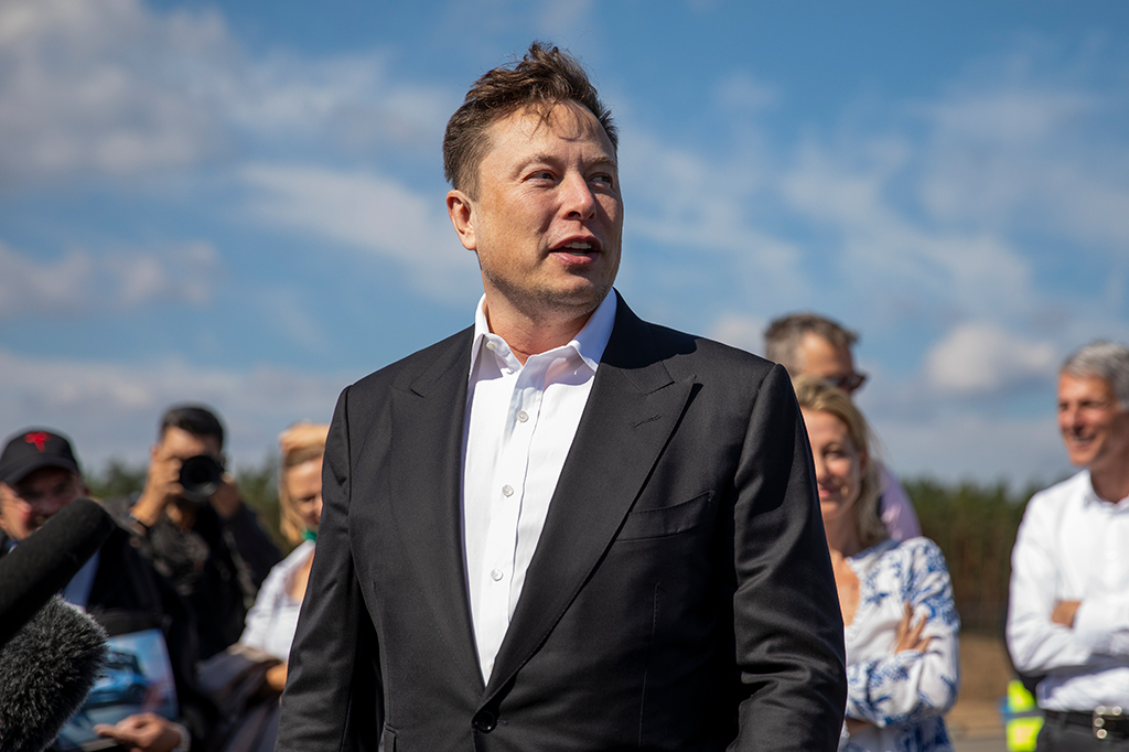 Foto de Elon Musk.