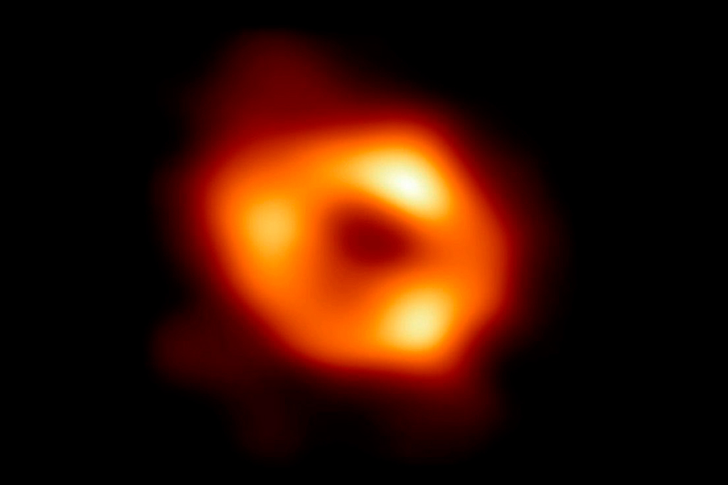 Imagem capturada do Sagittarius A*.