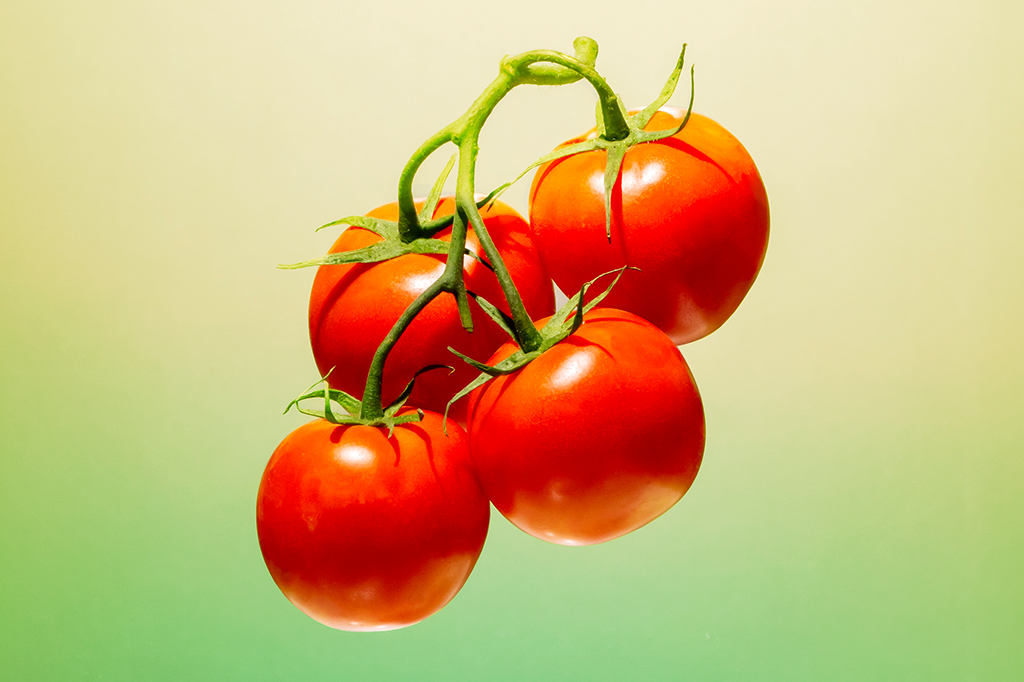 Fotografia artística de tomates.