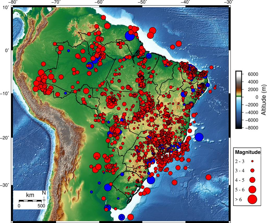 deriva continental terremoto brasil 5 .