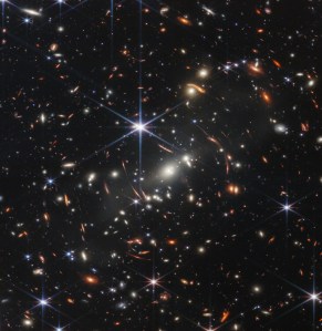Imagem feita pelo telescópio James Webb.
