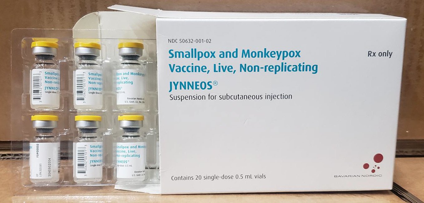 foto da vacina contra varíola dos macacos