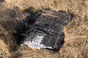 Space junk on an Australian farm.  Perhaps part of SpaceX's Crew-1 mission.