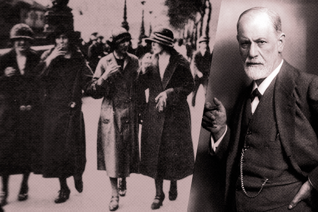 Teorias de Freud deram impulso à indústria do cigarro nos EUA