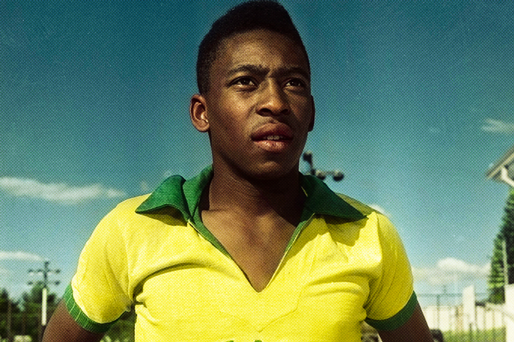 Foto do Pelé.