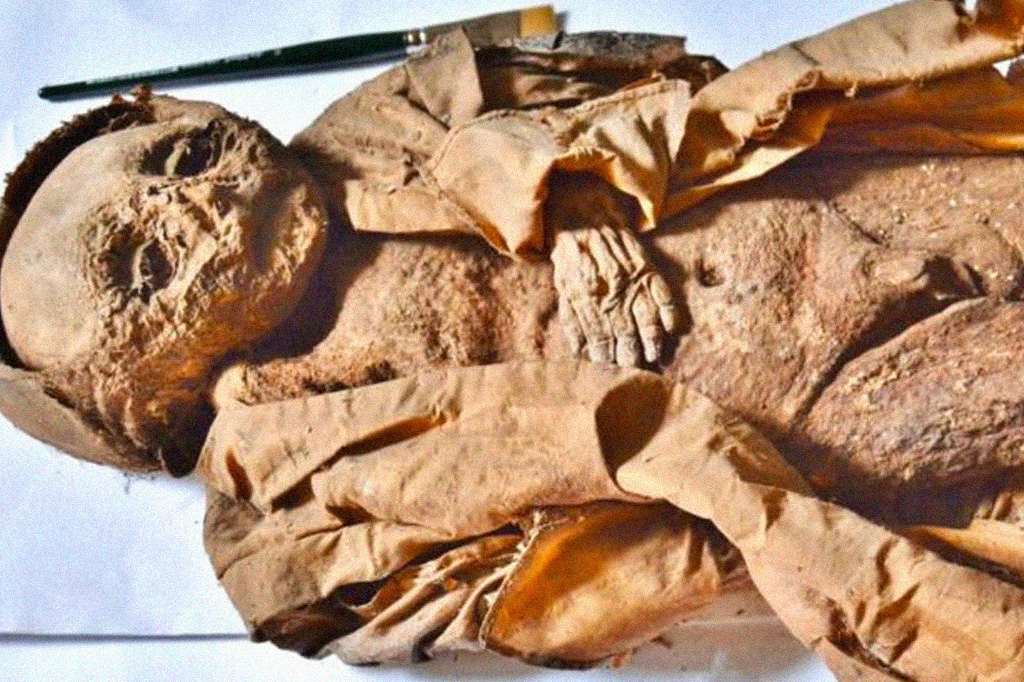 Bebê mumificado pode ter morrido por falta de sol