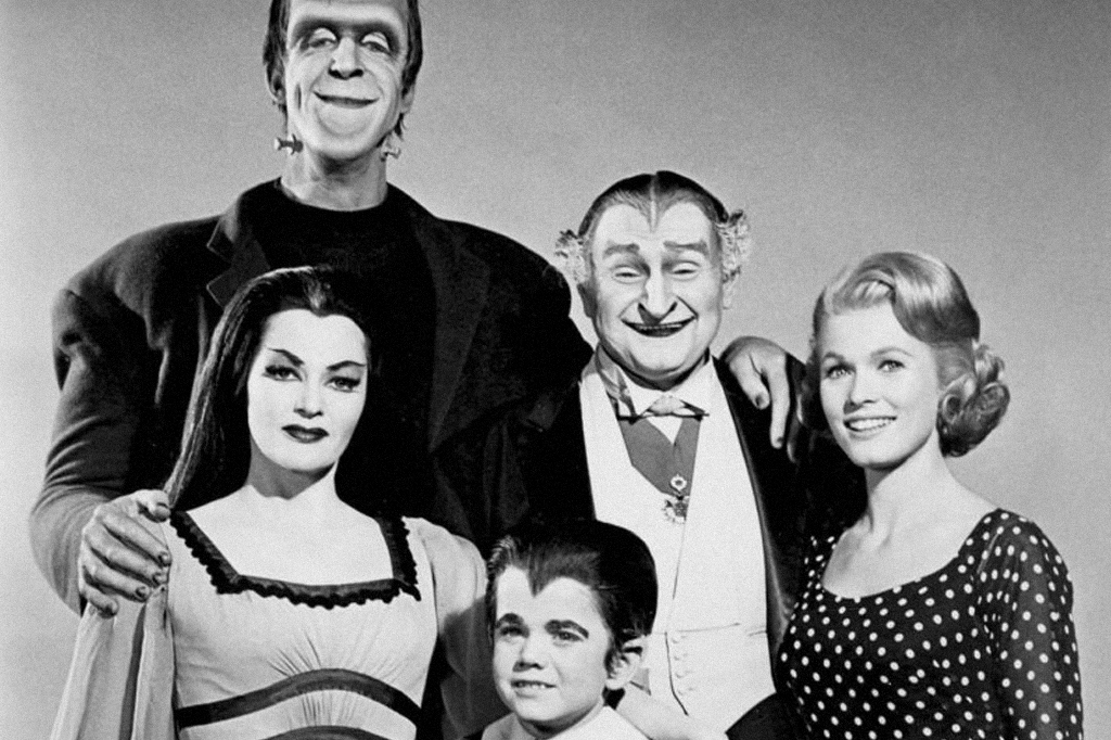Imagem de divulgação da série Os Monstros, de 1964.