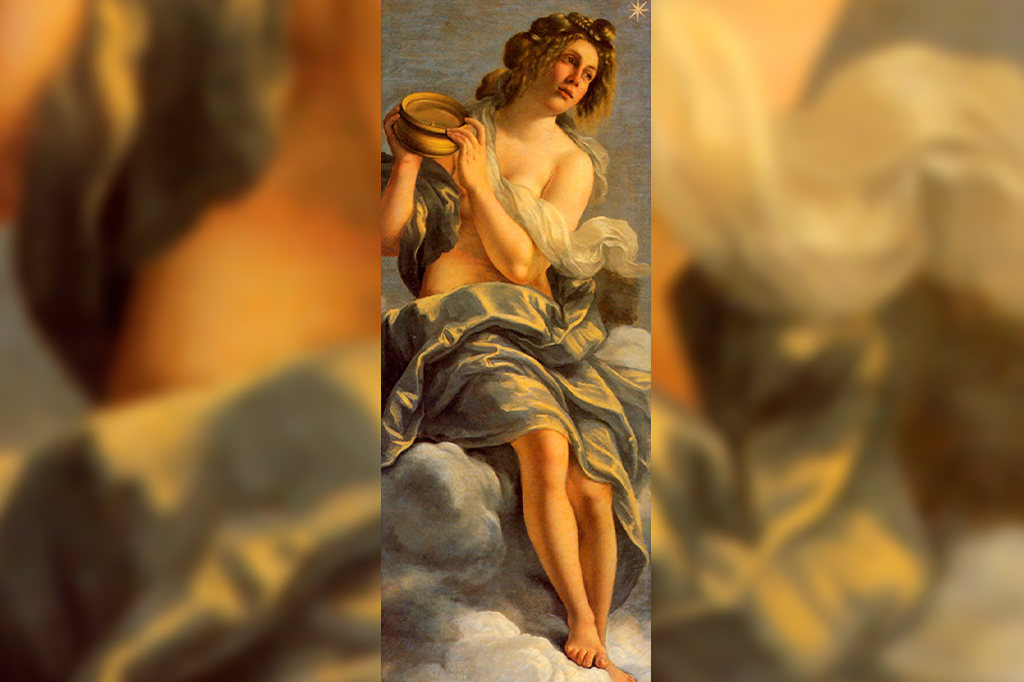 Pintura "Allegoria dell'Inclinazione", de Artemisia Gentileschi.