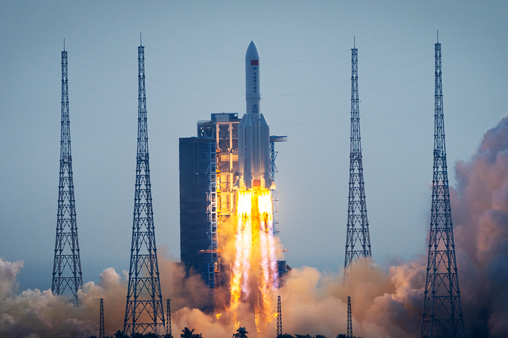 China lança o terceiro e último módulo de sua estação espacial