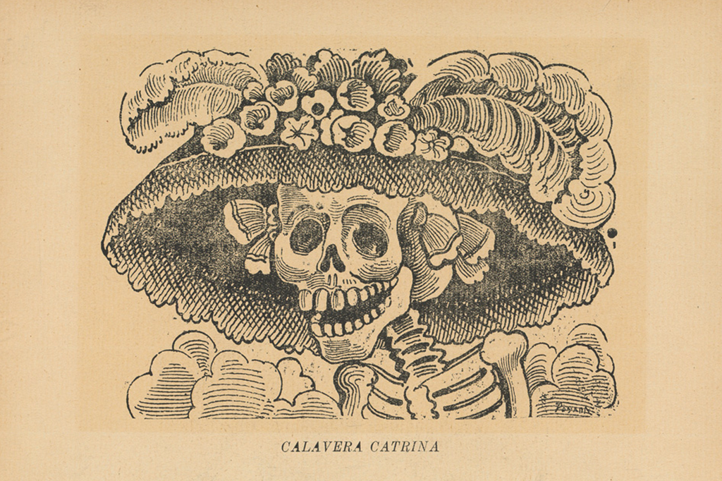 Día de los Muertos: conheça a origem e as tradições do feriado mexicano Ilustração da caveira Catrina
