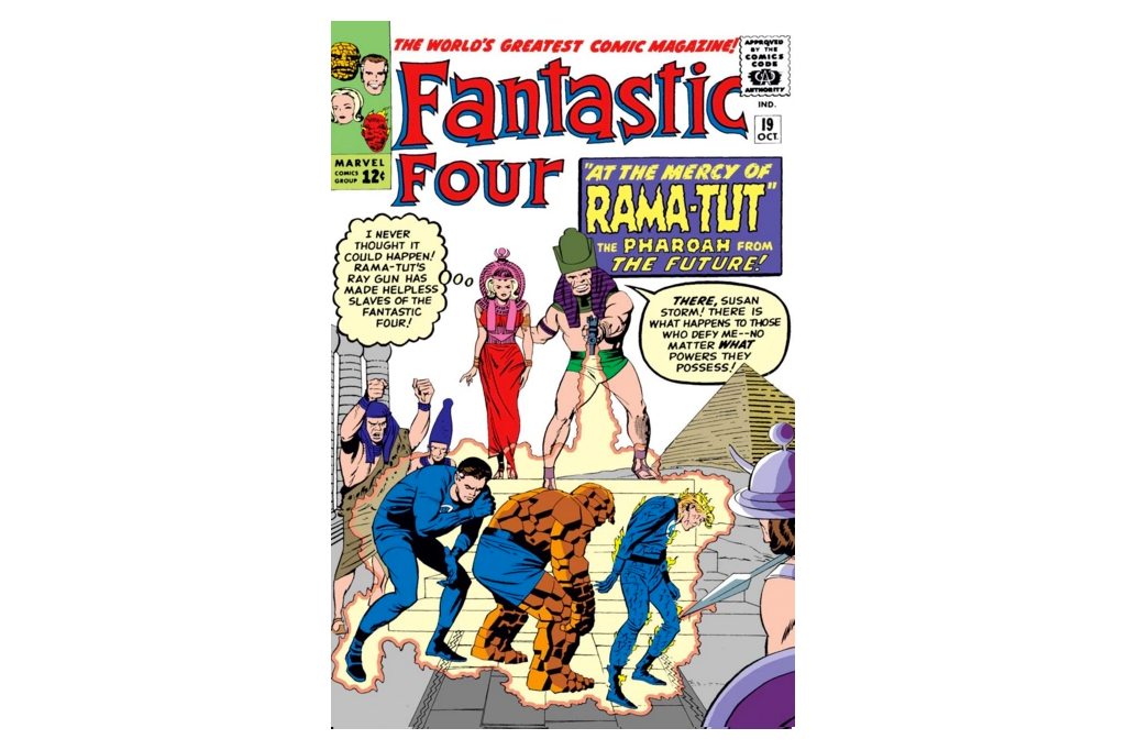 Imagem de capa do quadrinho Fantastic Four.