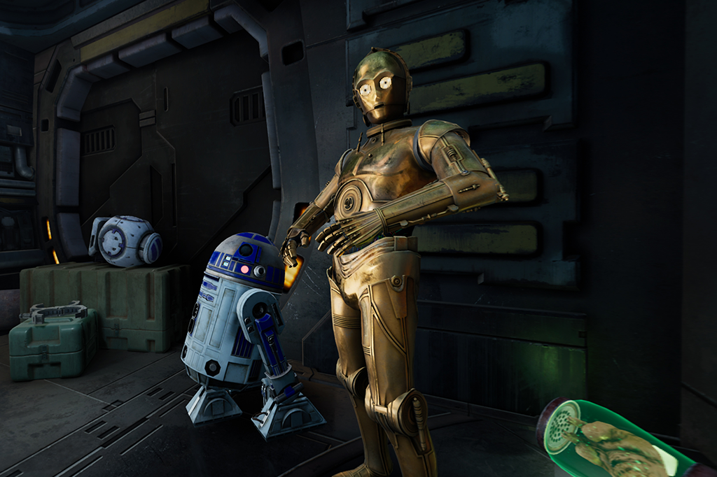 Captura de tela do jogo Star Wars: Contos dos Limites da Galáxia.