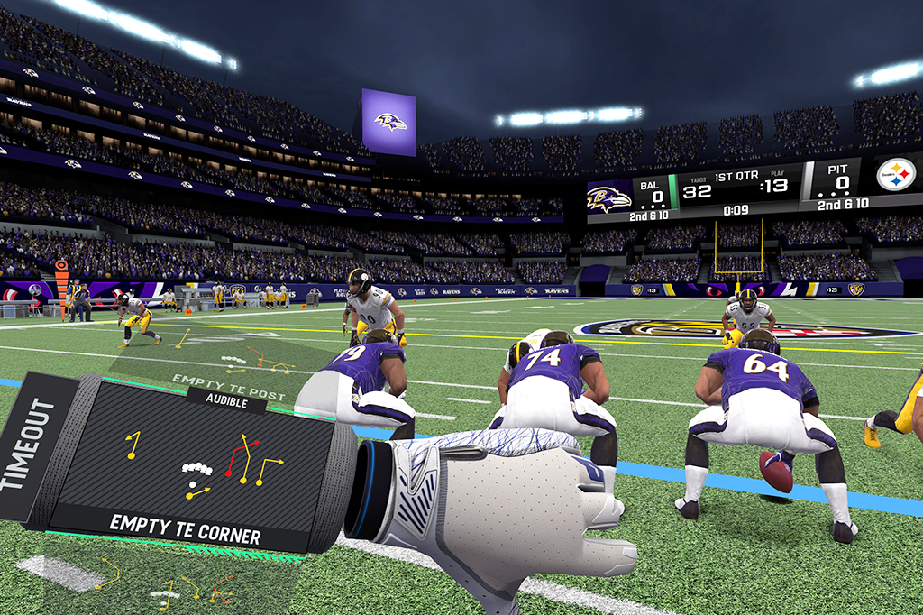 Captura de tela do jogo NFL Pro Era.