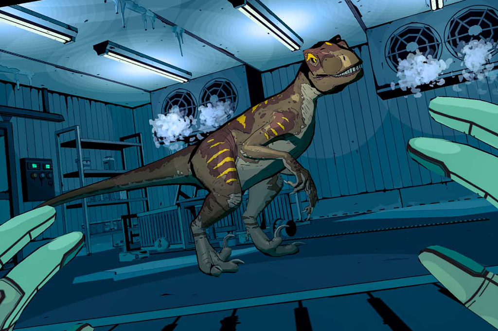 Captura de tela do jogo Jurassic World Aftermath.