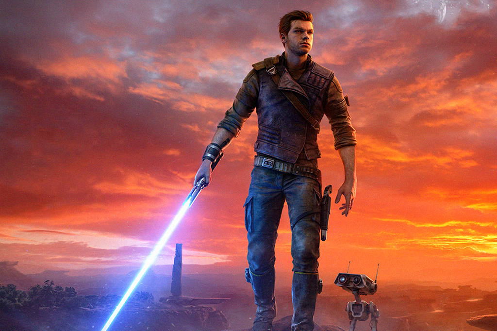 Foto promocional do jogo Star Wars - Jedi Survivor.