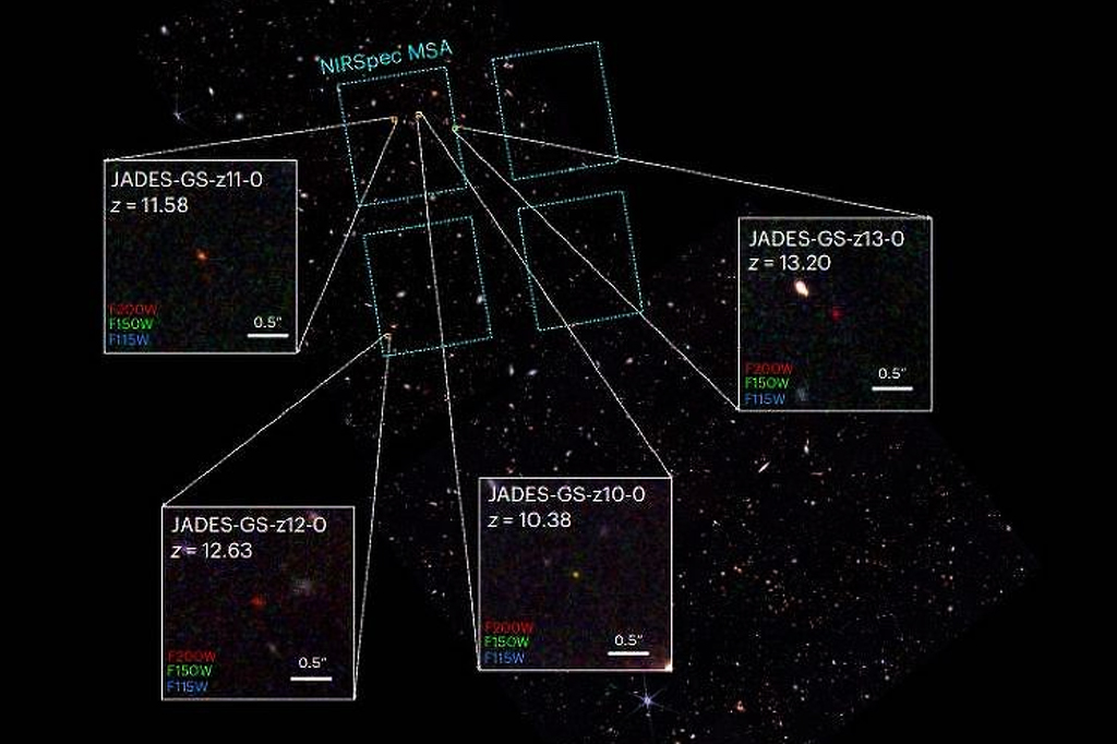 James Webb detecta galáxia mais antiga do Universo já encontrada