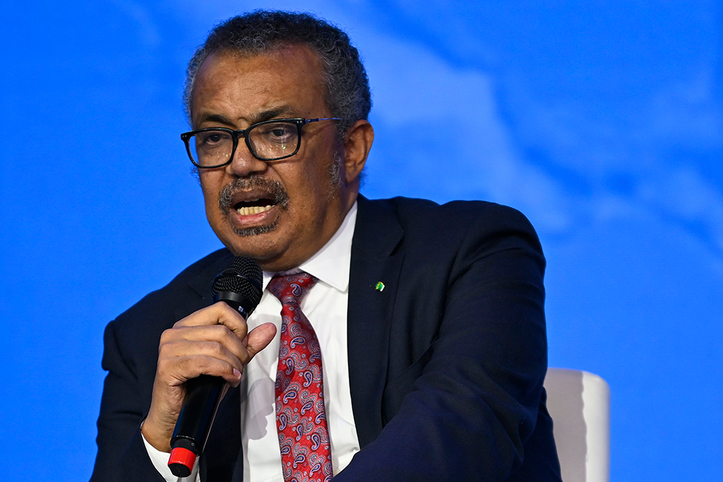 Tedros Adhanom Ghebreyesus, Diretor-Geral da Organização Mundial da Saúde (OMS).