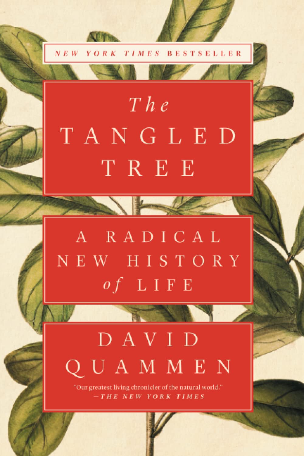 Livro The Tangled Tree: A Radical New History of Life