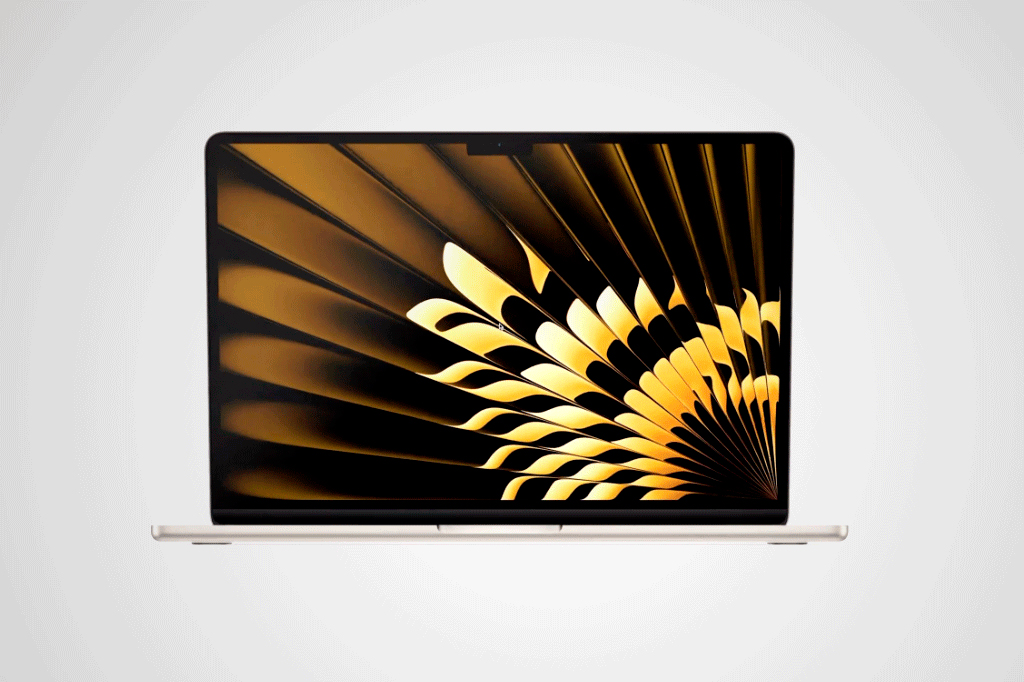 Imagem do MacBook Air de 15 polegadas.