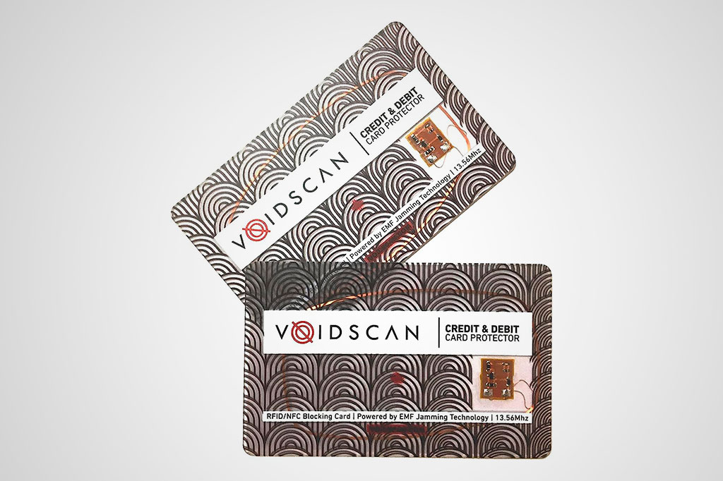 Foto do cartão Voidscan.