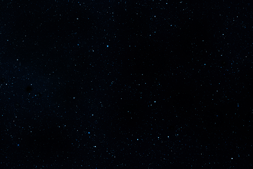 Imagem de estrelas no espaço.