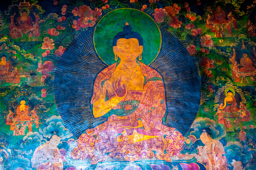 Pintura de Buda