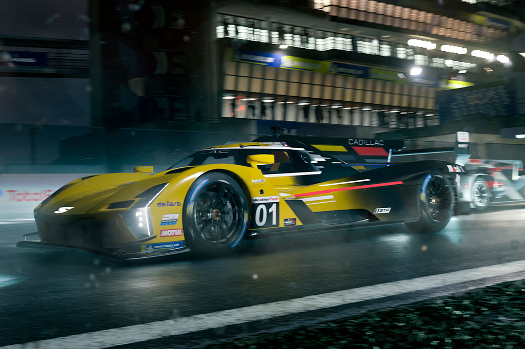Imagem de divulgação do jogo Forza Motorsport.