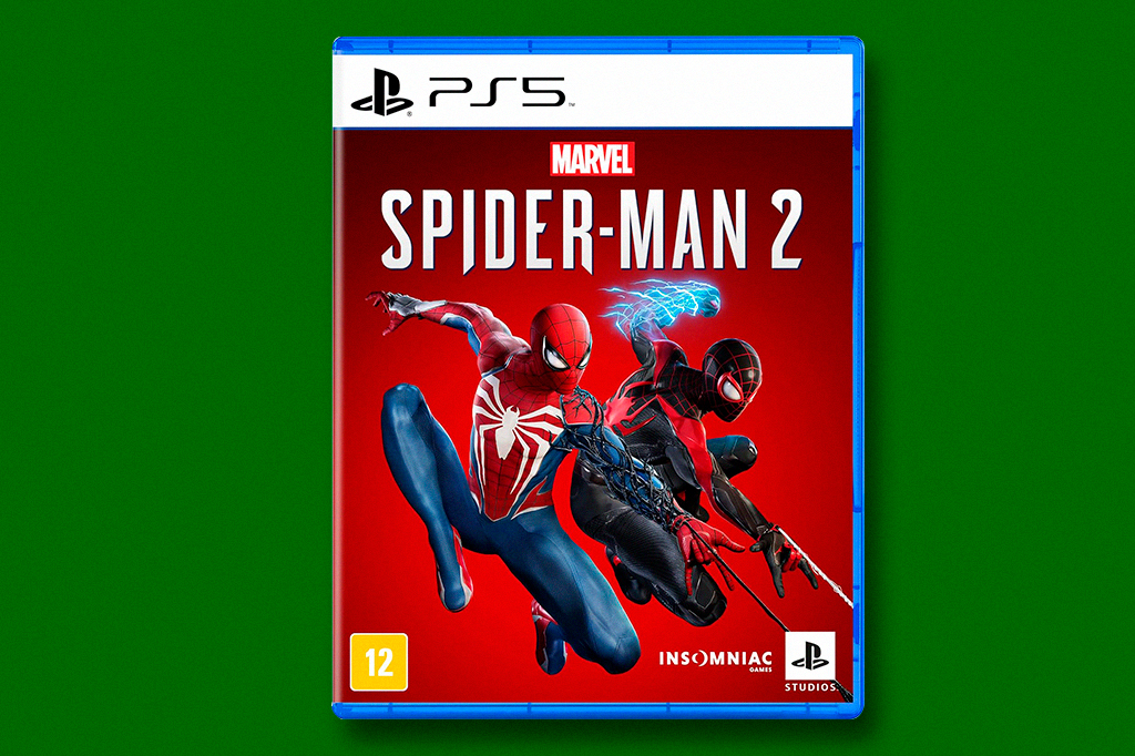 Case do jogo Spiderman 2